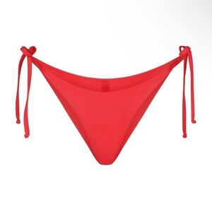 SKIMS Red Bikini Bottom